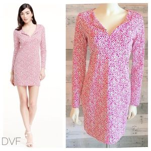 NWT-Reina Shift Dress Sea Daisy Tiny Pink Floral